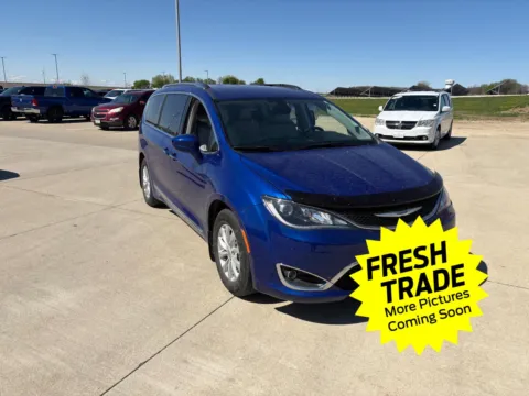 Blue 2018 Chrysler Pacifica Touring L Plus for sale in Charles City, IA