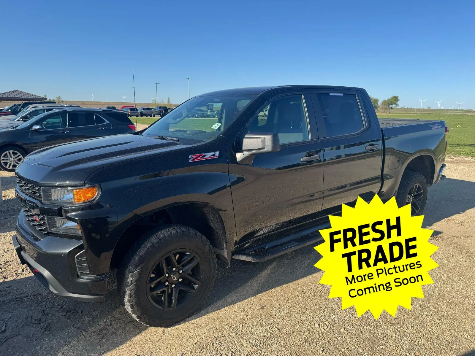 Black 2020 Chevrolet Silverado 1500 Custom Trail Boss for sale in Charles City, IA