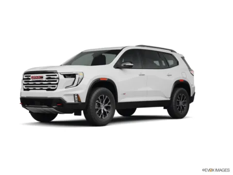 White 2026 GMC Acadia AWD AT4 for sale in Charles City, IA