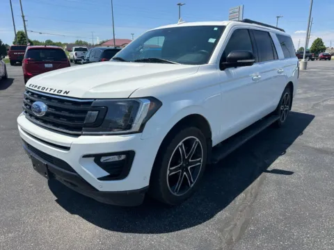White 2020 Ford Expedition Max Limited for sale in Charles City, IA