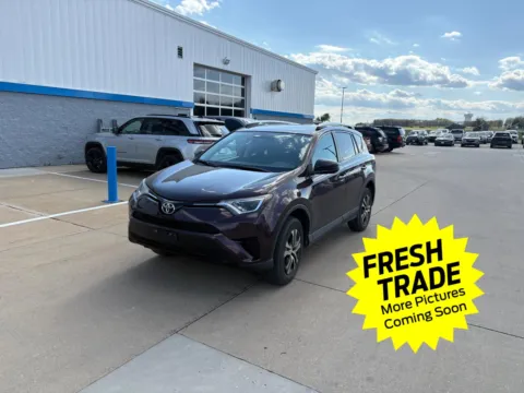 Black 2016 Toyota RAV4 LE for sale in Charles City, IA