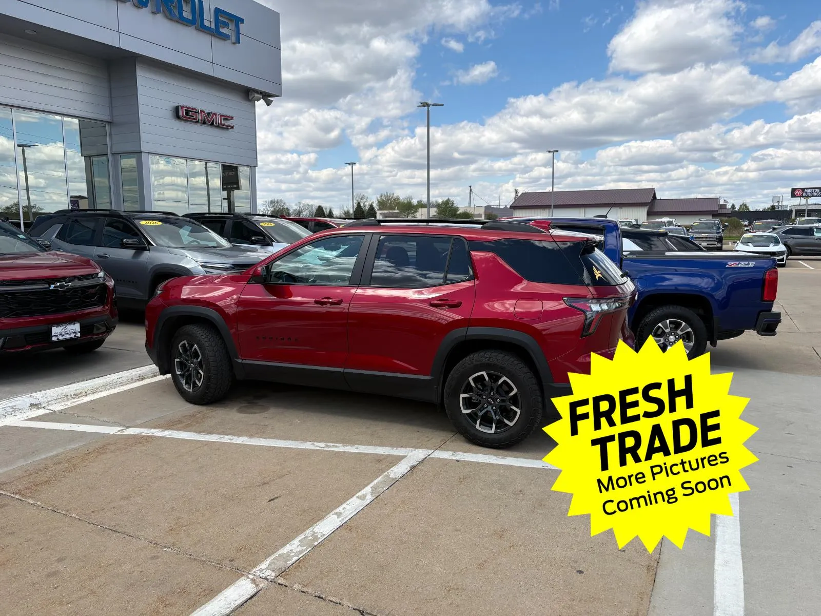 Red 2025 Chevrolet Equinox AWD ACTIV for sale in Charles City, IA