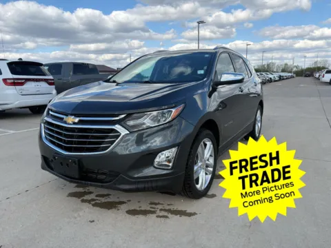 Gray 2018 Chevrolet Equinox Premier for sale in Charles City, IA