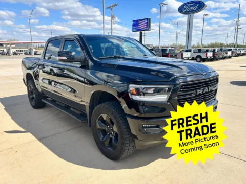 Black 2019 Ram 1500 Big Horn for sale in Charles City, IA
