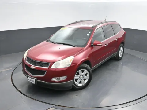 Red 2011 Chevrolet Traverse LT w/2LT for sale in Charles City, IA