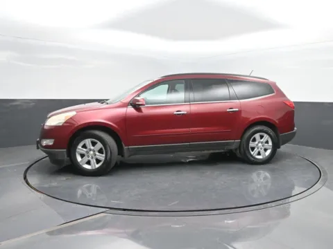 Red 2011 Chevrolet Traverse LT w/2LT for sale in Charles City, IA