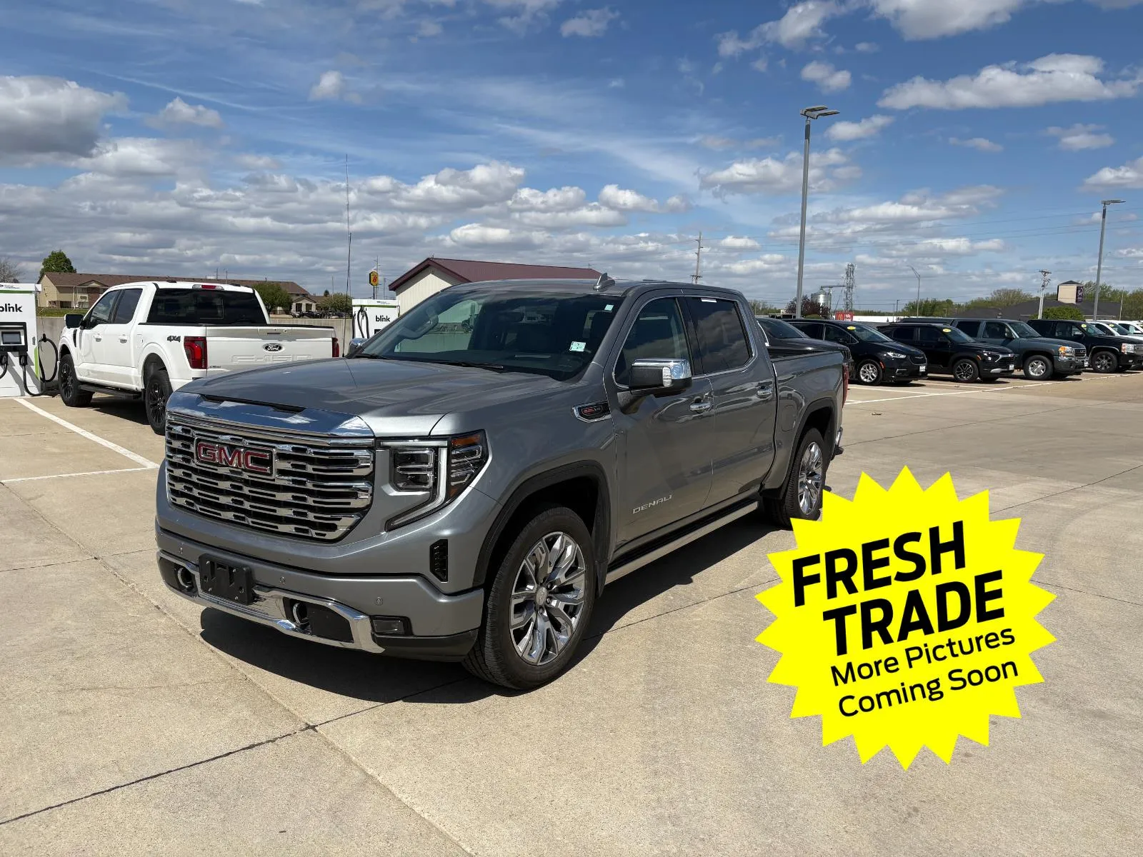 Gray 2024 GMC Sierra 1500 Denali for sale in Charles City, IA