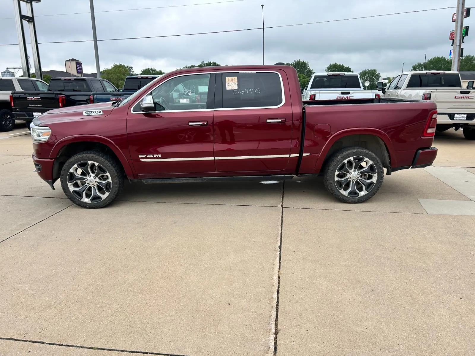 Red 2022 Ram 1500 Limited for sale in Charles City, IA