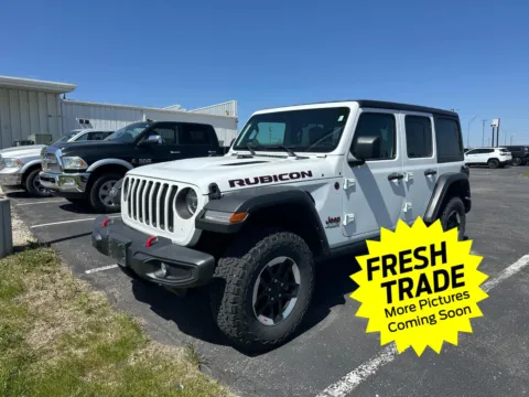 White 2022 Jeep Wrangler Unlimited Rubicon for sale in Charles City, IA