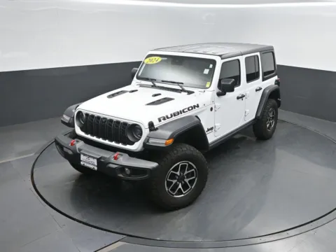White 2024 Jeep Wrangler Rubicon for sale in Charles City, IA