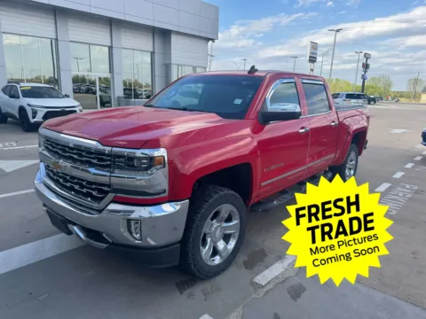 Red 2017 Chevrolet Silverado 1500 LTZ for sale in Charles City, IA