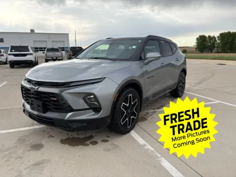 Gray 2023 Chevrolet Blazer RS for sale in Charles City, IA