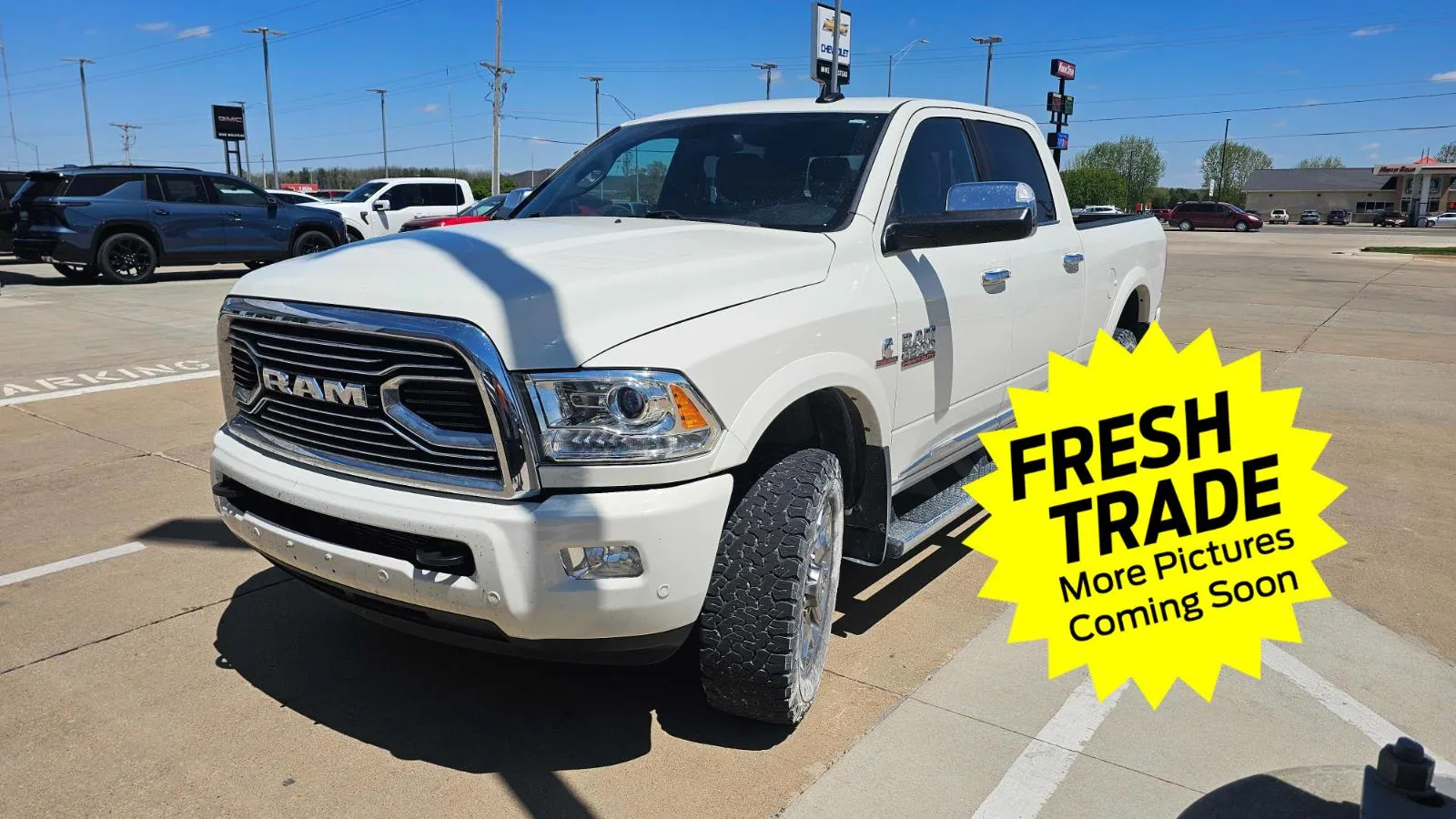 White 2017 Ram 2500 Limited for sale in Charles City, IA