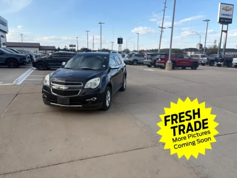Black 2012 Chevrolet Equinox LTZ for sale in Charles City, IA