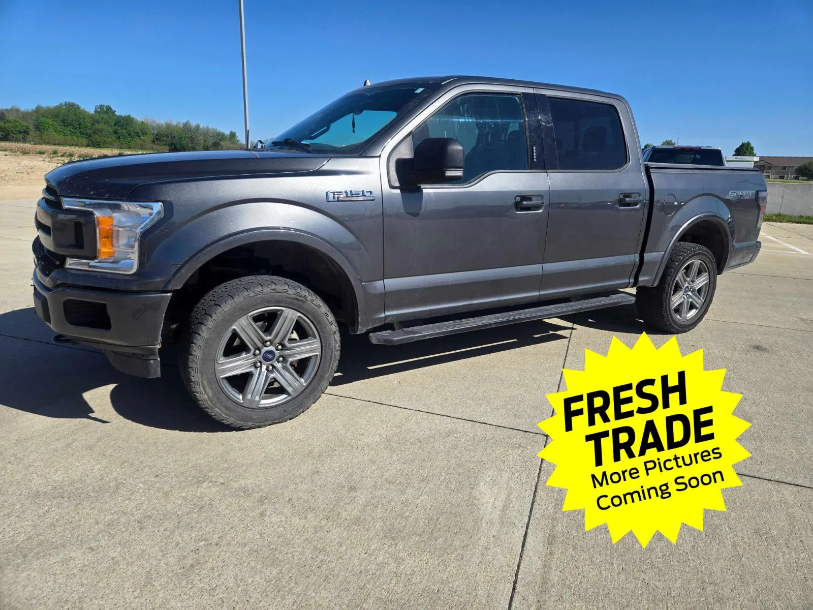 Gray 2018 Ford F-150 XLT for sale in Charles City, IA