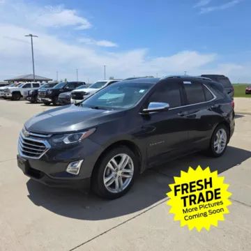 Gray 2018 Chevrolet Equinox Premier for sale in Charles City, IA