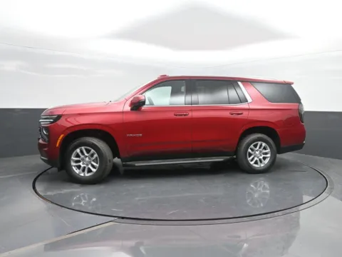 Red 2026 Chevrolet Tahoe LT for sale in Charles City, IA