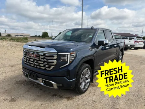 Blue 2023 GMC Sierra 1500 Denali for sale in Charles City, IA