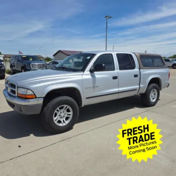 Blue 2002 Dodge Dakota SLT for sale in Charles City, IA