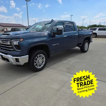 Blue 2025 Chevrolet Silverado 2500HD LTZ for sale in Charles City, IA