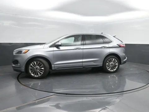 Silver 2023 Ford Edge Titanium for sale in Charles City, IA