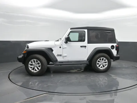 White 2023 Jeep Wrangler Sport S for sale in Charles City, IA