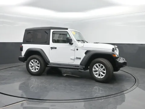 Another view of 2023 Jeep Wrangler Sport S for sale in Charles City, IA at Mike Molstead Chevrolet, GMC