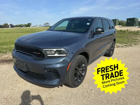 Blue 2021 Dodge Durango GT Plus for sale in Charles City, IA