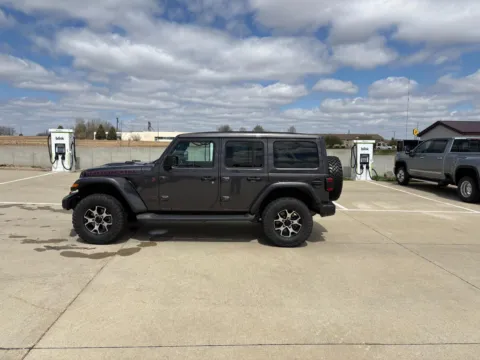 Gray 2021 Jeep Wrangler Unlimited Rubicon for sale in Charles City, IA