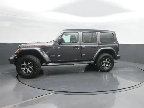 Gray 2021 Jeep Wrangler Unlimited Rubicon for sale in Charles City, IA