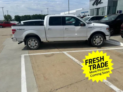 Photos of 2013 Ford F-150 Platinum for sale in Charles City, IA at Mike Molstead Chevrolet, GMC
