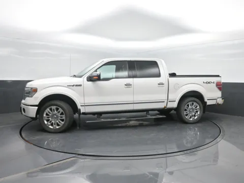 White 2013 Ford F-150 Platinum for sale in Charles City, IA
