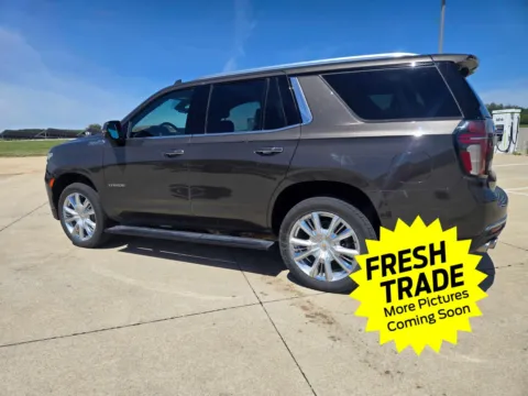 Photos of 2021 Chevrolet Tahoe High Country for sale in Charles City, IA at Mike Molstead Chevrolet, GMC