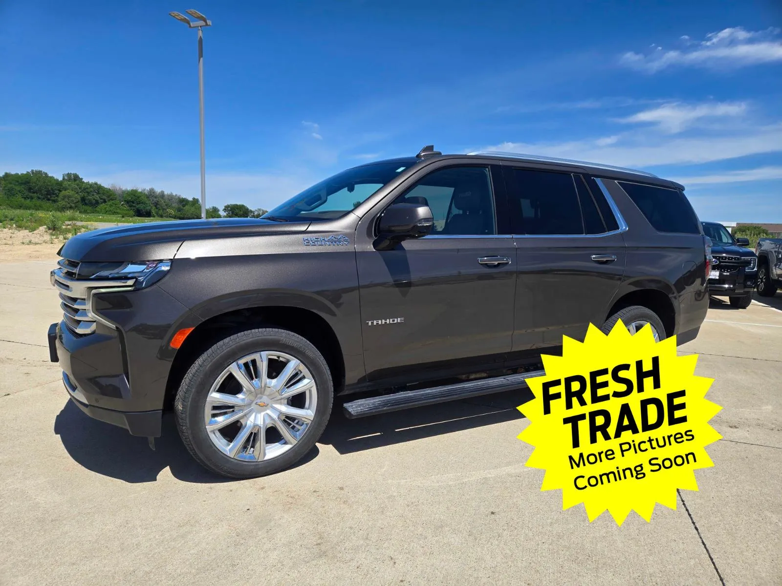 Gray 2021 Chevrolet Tahoe High Country for sale in Charles City, IA