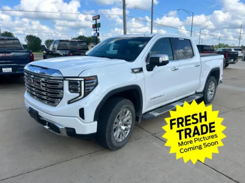 White 2023 GMC Sierra 1500 Denali for sale in Charles City, IA