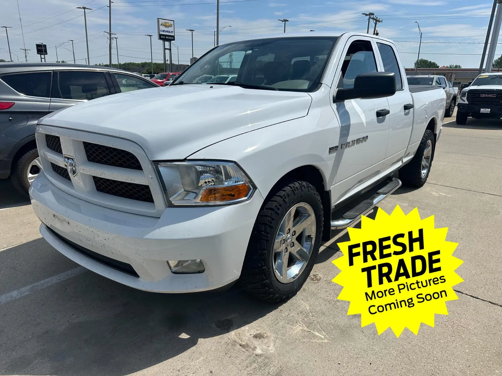 White 2012 Ram 1500 Express for sale in Charles City, IA