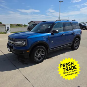 Blue 2023 Ford Bronco Sport Big Bend for sale in Charles City, IA