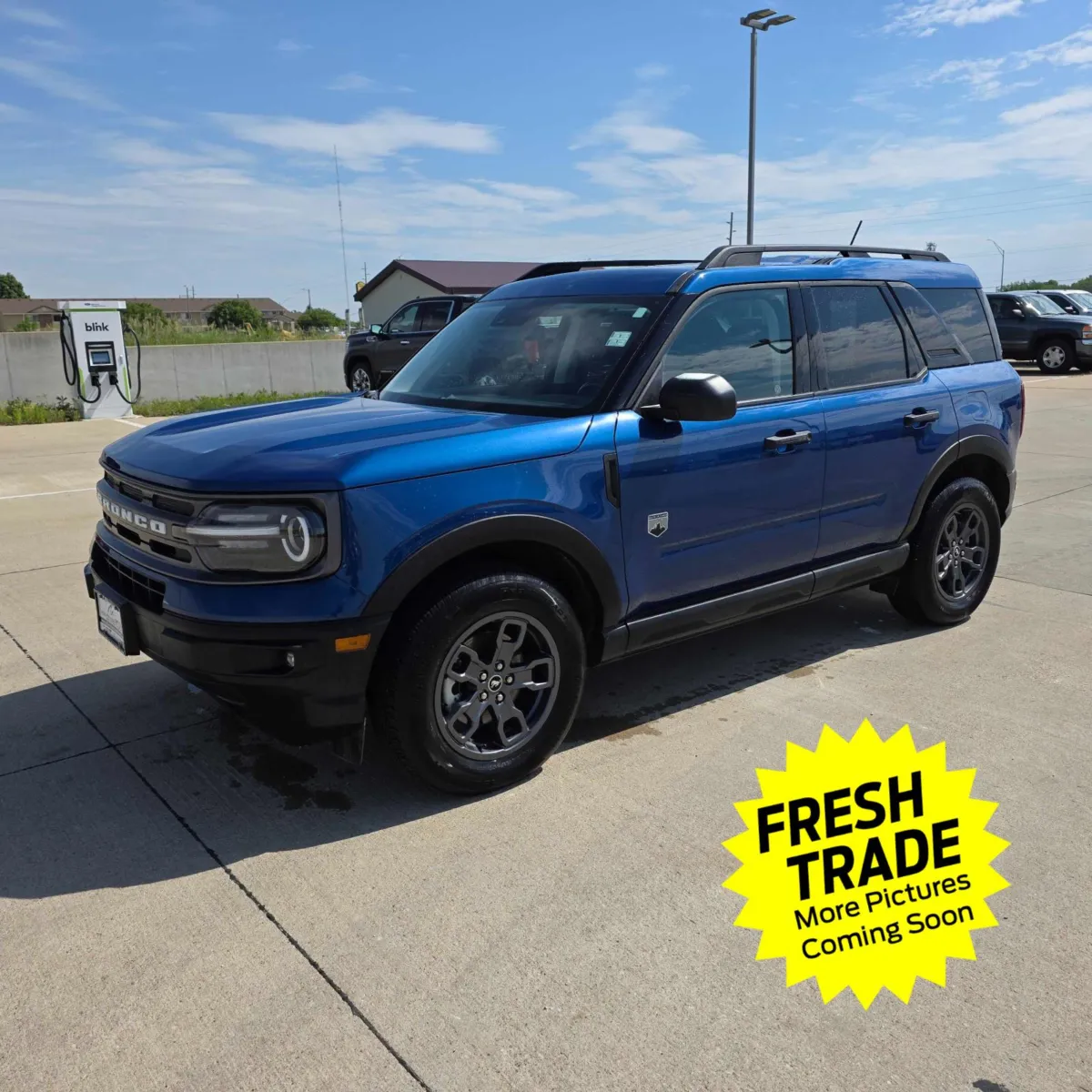 Blue 2023 Ford Bronco Sport Big Bend for sale in Charles City, IA