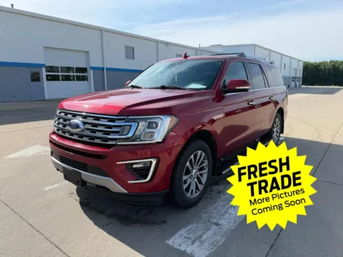 Red 2018 Ford Expedition Max Limited for sale in Charles City, IA