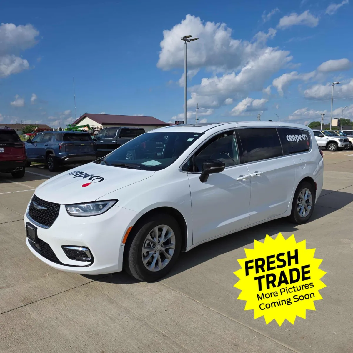 White 2026 Chrysler Pacifica Limited for sale in Charles City, IA
