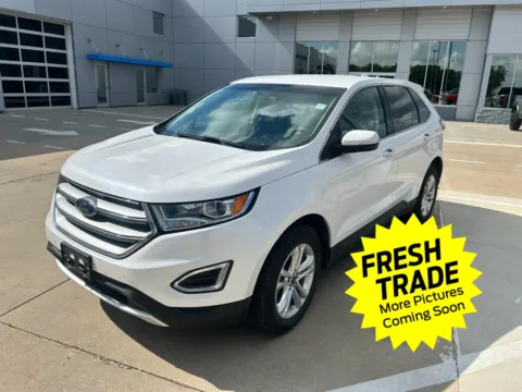 White 2016 Ford Edge SEL for sale in Charles City, IA