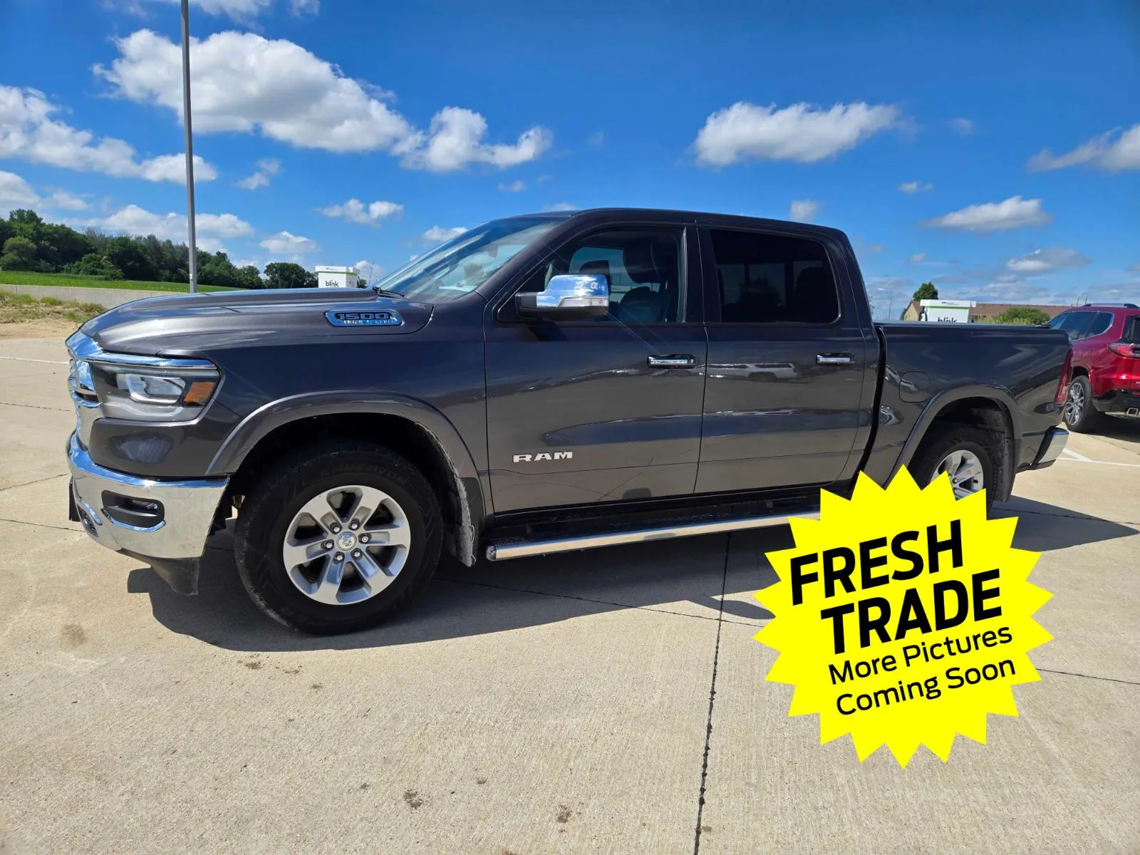 Gray 2022 Ram 1500 Laramie for sale in Charles City, IA