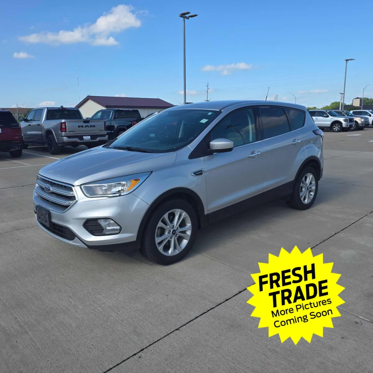 Silver 2017 Ford Escape SE for sale in Charles City, IA