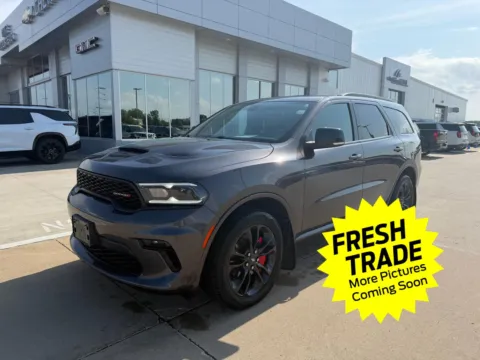 Gray 2021 DODGE DURANGO SUV for sale in Charles City, IA