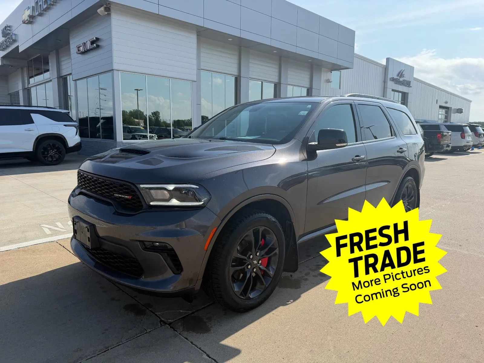 Gray 2021 DODGE DURANGO SUV for sale in Charles City, IA