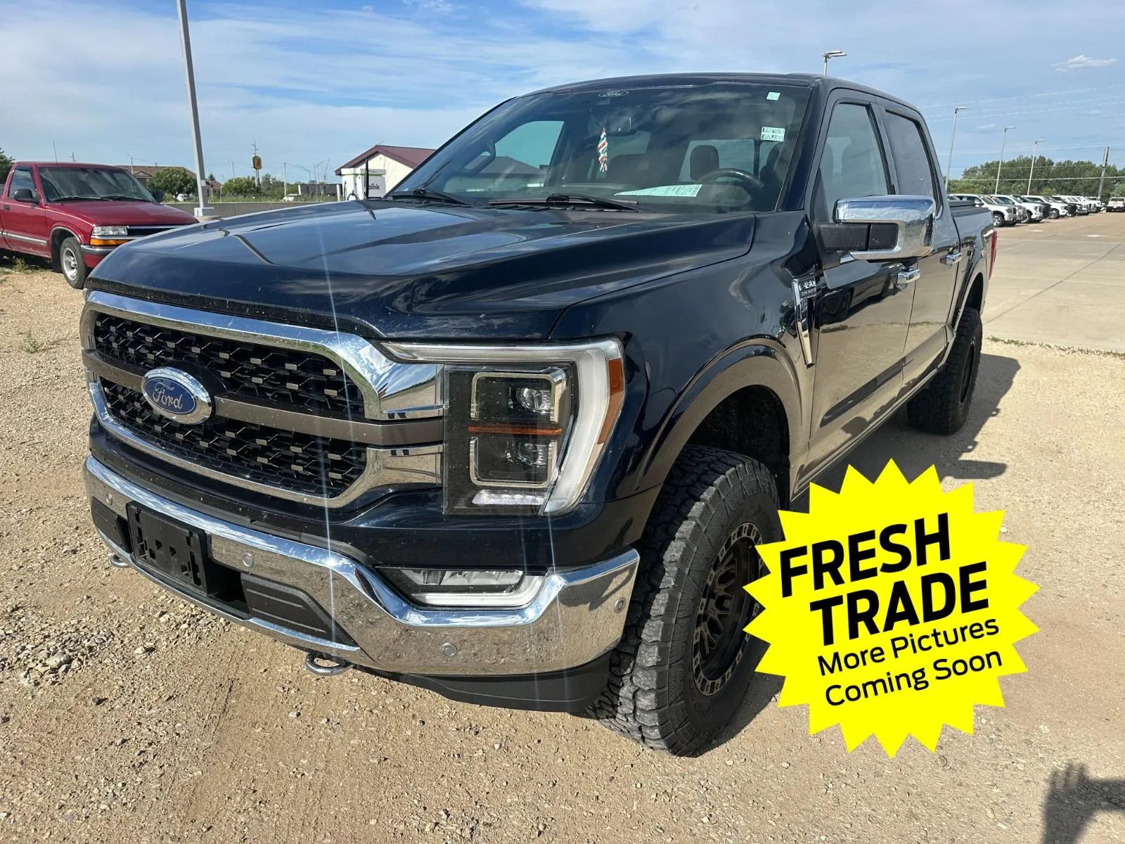 Blue 2021 FORD F-150 King Ranch for sale in Charles City, IA