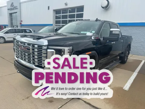 Black 2024 GMC SIERRA 2500HD 4WD CREW CAB 159 DENALI for sale in Charles City, IA