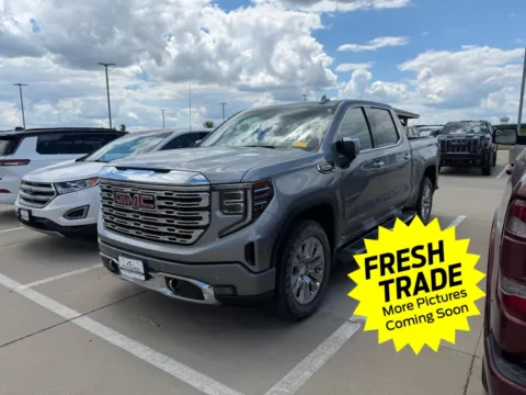 Silver 2023 GMC SIERRA 1500 4WD CREW CAB 147 DENALI for sale in Charles City, IA