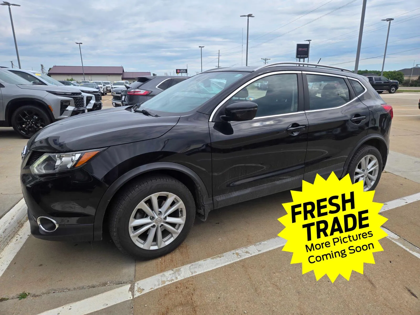 Gray 2017 NISSAN ROGUE SPORT AWD SV for sale in Charles City, IA