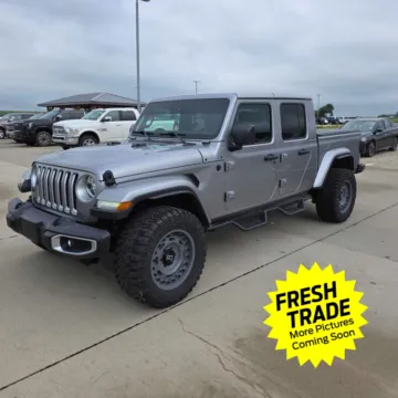 Silver 2020 Jeep Gladiator Overland for sale in Charles City, IA